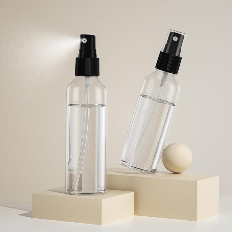 EPHECH 100PCS Small Spray Bottle, 1oz/30ml Travel Spray Bottle Clear Fine Mist Spray Bottle Plastic Empty Refillable Spray Bottle for Skin Care, Hair Care, Plant Care & Home Cleaning - Image 3